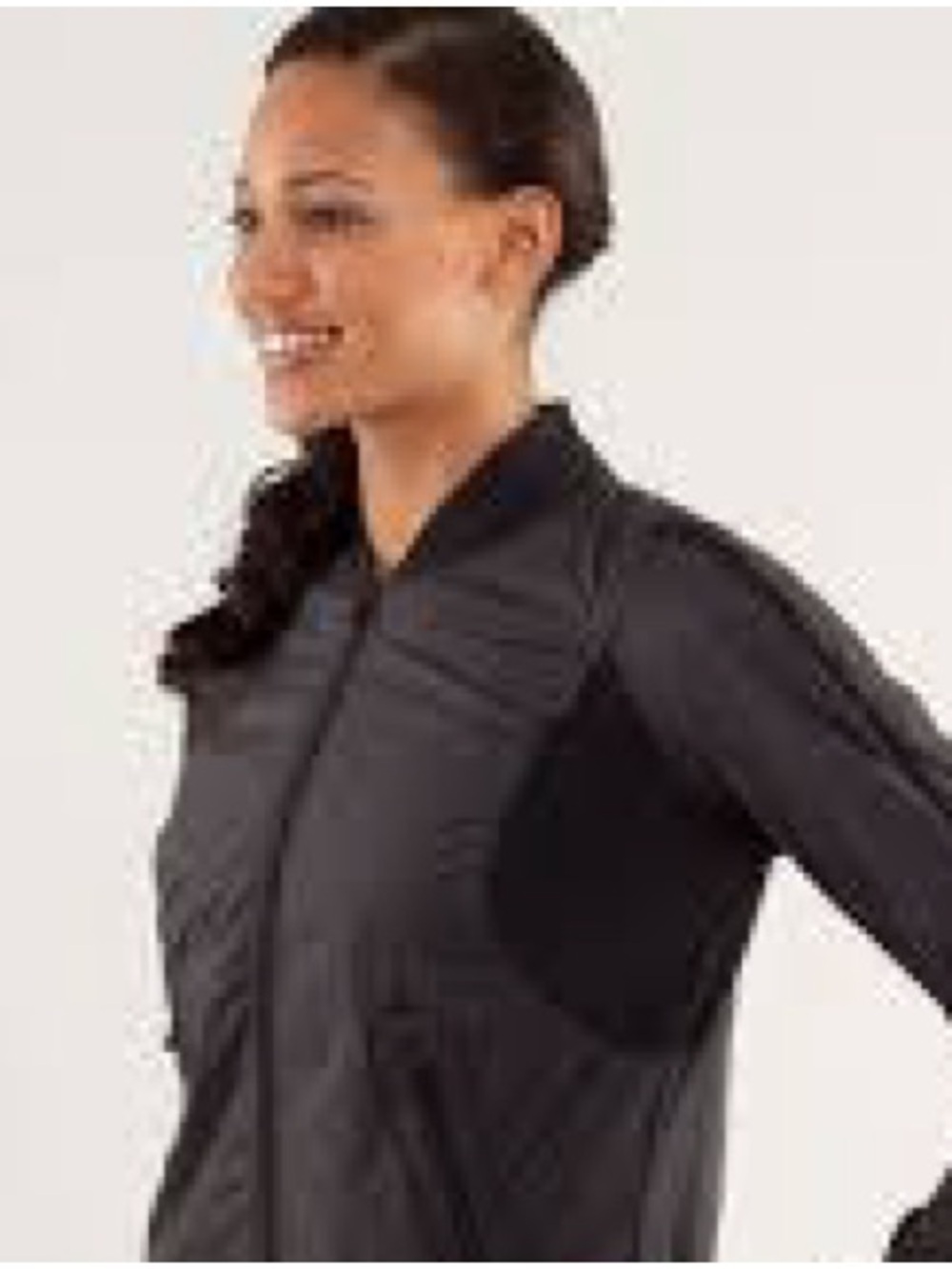 Lululemon Lightweight reversible Bomber Jacket. Women’s 8! Sleek fit.